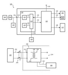 Electronic ballast with dimming circuit