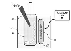 METHOD AND SYSTEM FOR IN VIVO HYDROGEN PEROXIDE DETECTION WITH ULTRASOUND