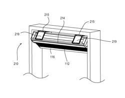 Battery-powered motorized window treatment having a service position