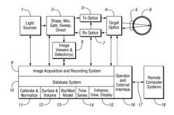 System and method for determining volume-related parameters of ocular and other biological tissues