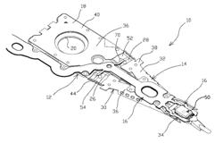 CONSTRAINED DIMPLE PAD DAMPER FOR DISK DRIVE HEAD SUSPENSION