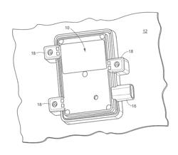 Structure and Technique For Antenna Decoupling In A Vehicle Mounted Sensor