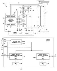 System and method for estimating engine exhaust manifold operating parameters