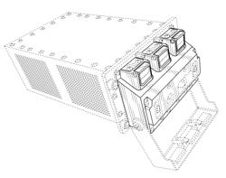 Removable device interface with attached devices