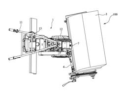 SNOW AND ROAD SWEEPING VEHICLE WITH BRUSH BODY TURNING APPARATUS