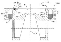 One-piece piston with improved combustion bowl rim region and method of manufacture