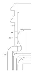 Ball and socket connection with an acoustic seal and mounting interface for a hearing assistance device