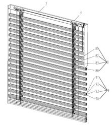 Louver Roller Mechanism and Roller System with Gear Clutch Turning Mechanism