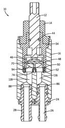 VALVE ASSEMBLY HAVING IMPROVED ROTATIONAL FEEL