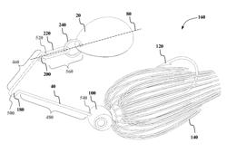 Lure with cyclically reversing blade rotation