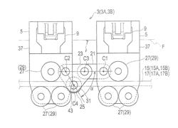 Film stretching machine and film stretching method