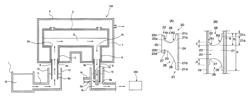 Conduit structure for molten glass, vacuum degassing apparatus, vacuum degassing method for molten glass and process for producing glass products employing said conduit structure