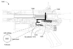 Paintball launcher employing a carrier for striker reset before disconnecting from striker