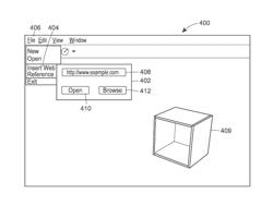 Managing web page data in a composite document