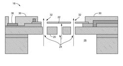 Microphone with aligned apertures