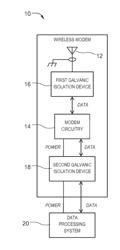 WIRELESS COMMUNICATION DEVICE WITH CIRCUIT ISOLATION