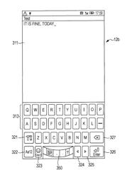 Mobile terminal device and input device