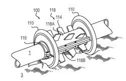 CONDUIT DISPLACEMENT MITIGATION APPARATUS INCLUDING SPRINGS, METHODS AND SYSTEMS FOR USE WITH SUBSEA CONDUITS