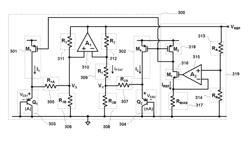 Low supply voltage bandgap reference circuit and method