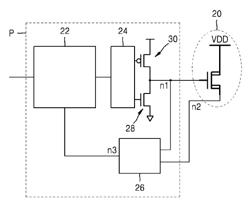 Power module including leakage current protection circuit