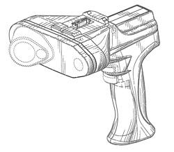 Laser scanning device