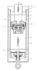 HYDRAULIC DAMPER WITH ADJUSTABLE REBOUND VALVE ASSEMBLY