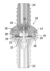 CHECK VALVE WITH IMPROVED SEALING MEMBER