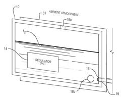 Fluid container having plurality of chambers