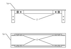 Components and methodology for producing custom-sized, small aluminum modular chassis based on a single design and production process