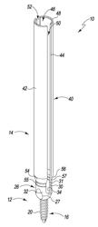 Spinal rod guide for a vertebral screw spinal rod connector assembly