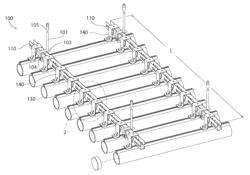 Ceiling system with ceiling element mounting brackets