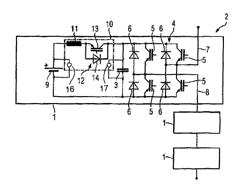 Submodule for a multi-stage power converter having additional energy storage device