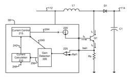 Adaptive bipolar junction transistor gain detection