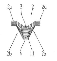 PLASTIC COMPONENT WITH A COMPLEX AND BIFURCATED STRUCTURE