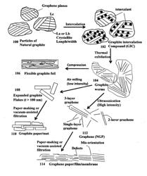 Highly oriented graphene structures and process for producing same