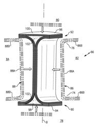 Ceramic matrix composite vane structure with overwrap for a gas turbine engine