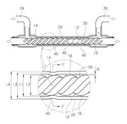 DOUBLE PIPE TYPE HEAT EXCHANGER AND METHOD FOR MANUFACTURING THE SAME