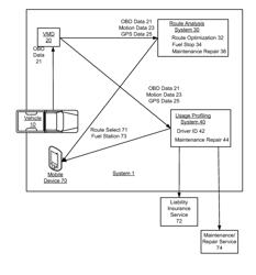 SYSTEM AND METHOD FOR PROFILING VEHICLE USAGE