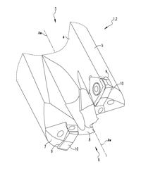 Cutting insert and associated drilling tool