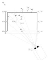 System and method for generating screen pointing information in a television