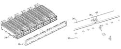 Connector cage having a bezel and plurality of partitions