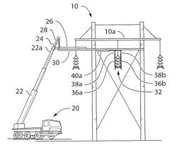 Remote manipulator for manipulating live multiple sub-conductors in a single phase bundle