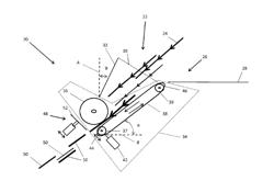 FEED MECHANISM TO ALLOW POSITIVE FEEDING OF ENERGY CANES INTO A CHOPPER MECHANISM