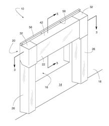 HEAD CURTAINS FOR DOCK SHELTERS OR DOCK SEALS