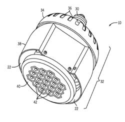 Lighting system with thermal management system