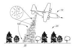 DELIVERING FLUIDS OR GRANULAR SUBSTANCES BY PROJECTING SHELLED PORTIONS THEREOF