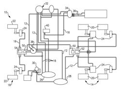 Mechanical bypass valve for regenerative air brake module