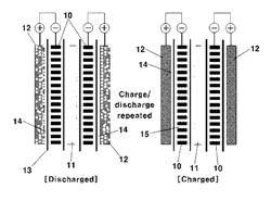 Lithium ion-sulfur battery and electrode for the same