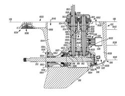 Large outboard motor including variable gear transfer case