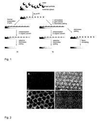 Highly ordered arrays of nanoholes in metallic films and methods for producing the same